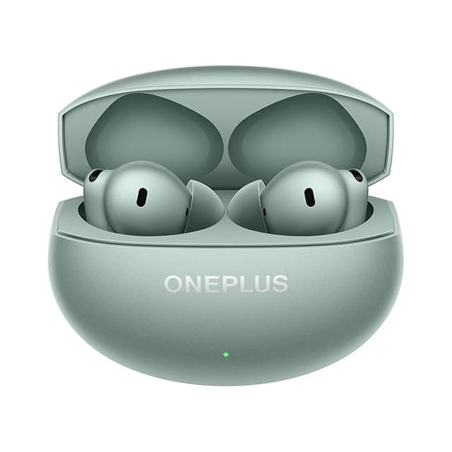 OnePlus Buds 4 TWS Earbuds with Upto 55dB Real-time ANC,Adaptive Mode,Dual Drivers with Dual DACs,3D Audio,Upto 45hrs Music Playback,Dual-Device connectivity,47ms Low Latency[Zen Green]