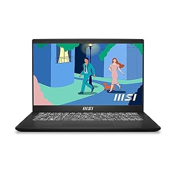 MSI Modern 14, Intel 11th Gen. i3-1115G4, 35CM FHD 60Hz Laptop (8GB/512GB NVMe SSD/Windows 11 Home/Classic Black/1.4Kg), C11M-031IN